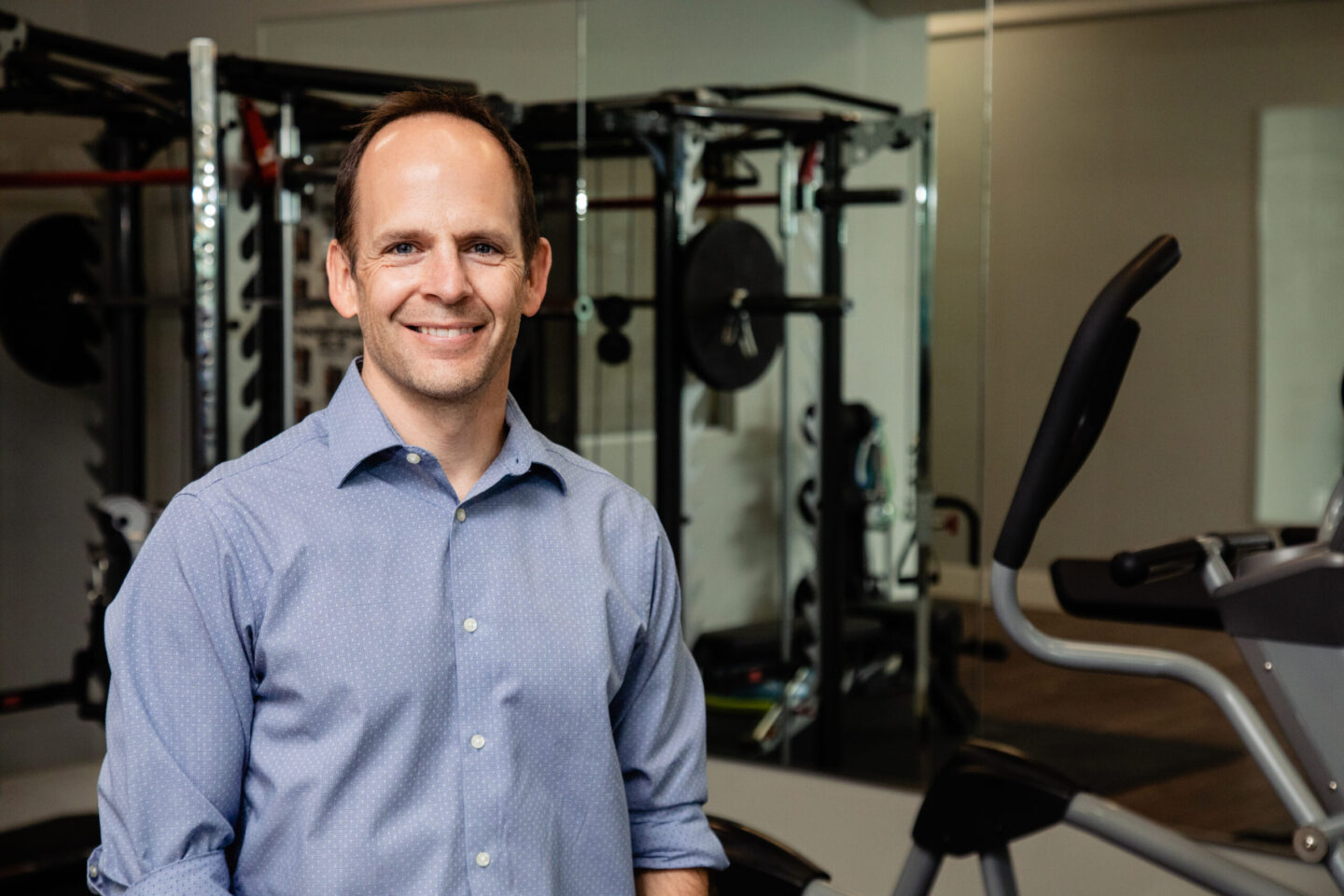 Clinic physio includes gym for guided training